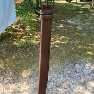 Brown leather Belt